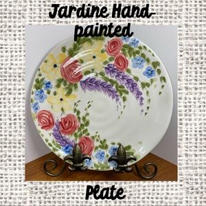 Absolutely Beautiful Jardine Plate Hand-painted/double sided